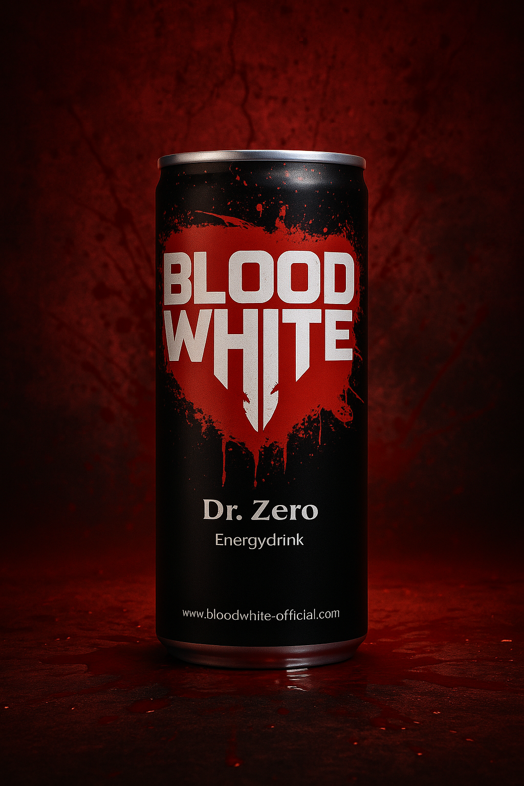 Blood White - Dr. Zero - Energy Drink 12er Tray